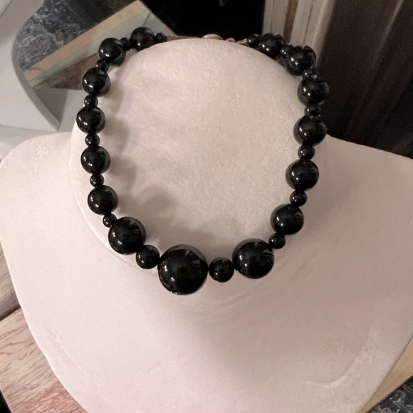 Jewelry - Obsidian beaded bracelet